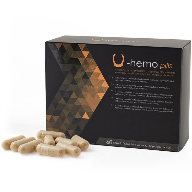 500 COSMETICS - CÁPSULAS U - HEMO PARA PREVENIR HEMORRÓIDAS - 60 CÁPSULAS - Toys "n" Us