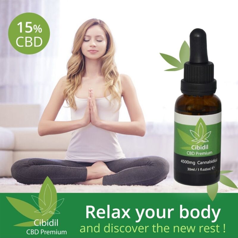 500 COSMETICS - CIBIDIL RELAXING CBD OIL 15 % 30 ML - Toys "n" Us