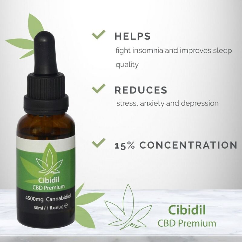 500 COSMETICS - CIBIDIL RELAXING CBD OIL 15 % 30 ML - Toys "n" Us