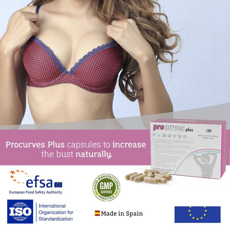 500 COSMETICS - PROCURVES MAIS PÍLULAS NATURAIS DE REFORÇO DA MAMA - Toys "n" Us