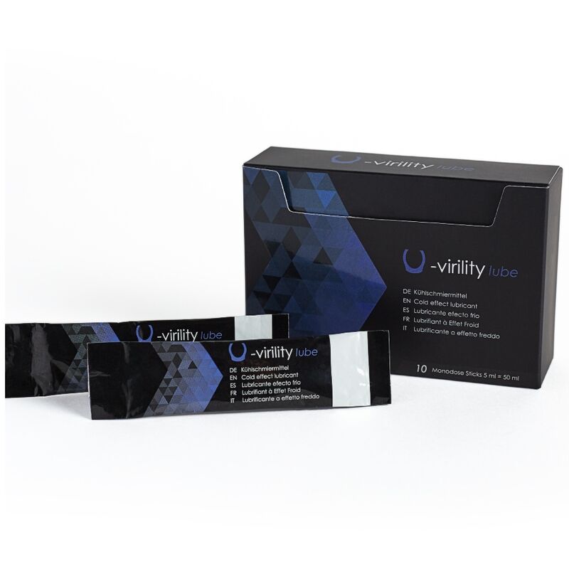 500 COSMETICS - U - VIRILITY LUBE COLD EFFECT LUBRICANT 10 X 5 ML - Toys "n" Us