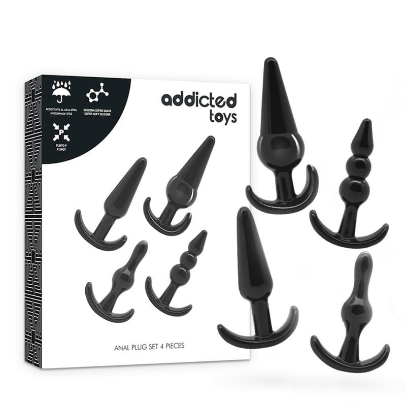 ADDICTED TOYS - CONJUNTO 4 PLUGS ANAIS - Toys "n" Us