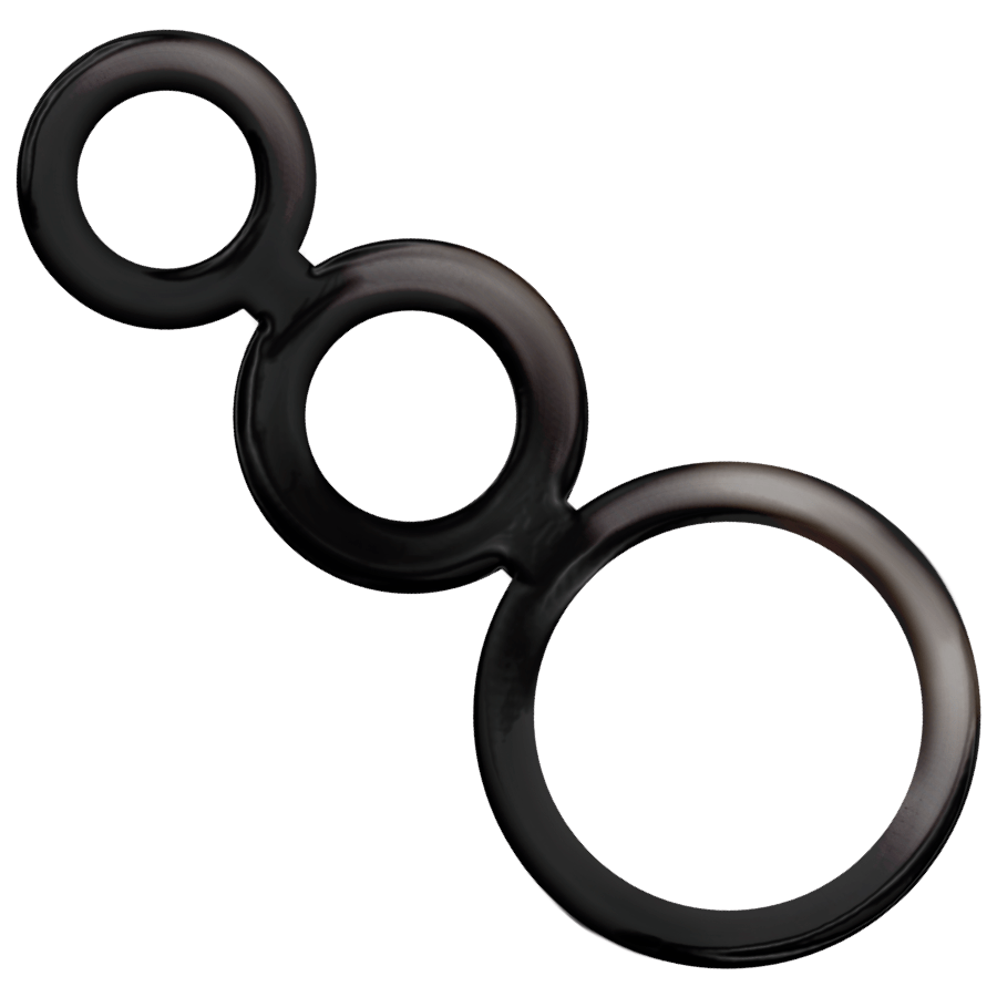 ADDICTED TOYS - CONJUNTO DE ANÉIS - PARA PÊNIS - FUMADO - Toys "n" Us