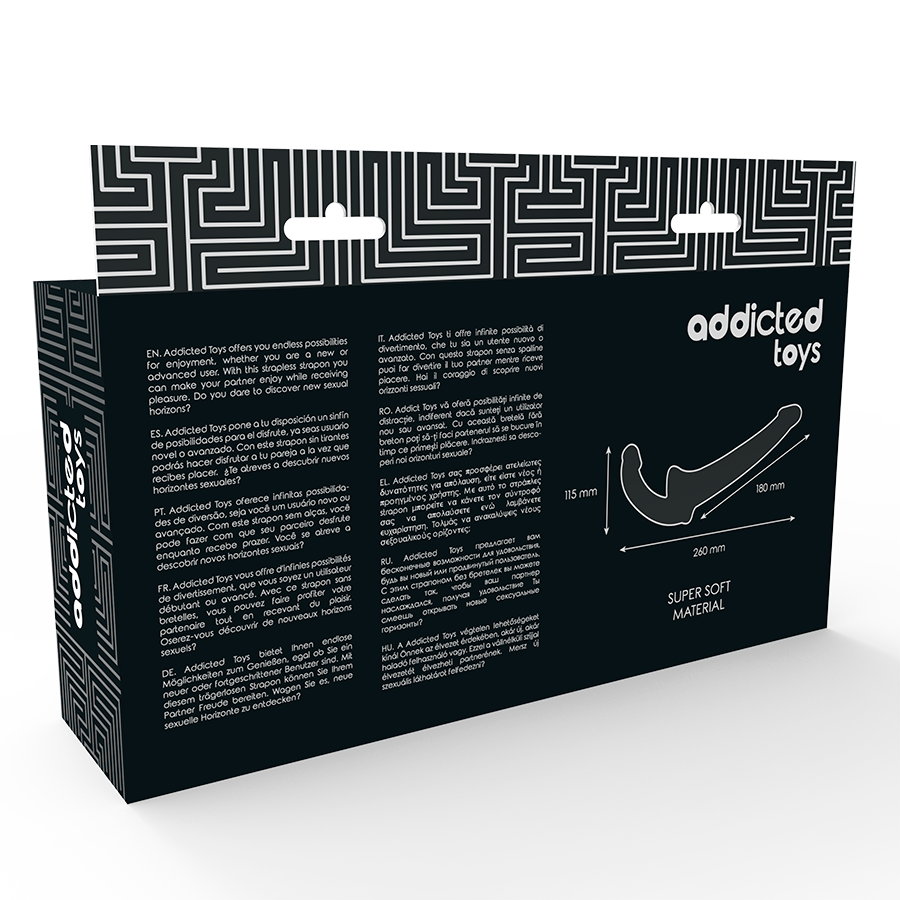 ADDICTED TOYS - DILDO COM RNA S SEM APOIO NATURAL - Toys "n" Us