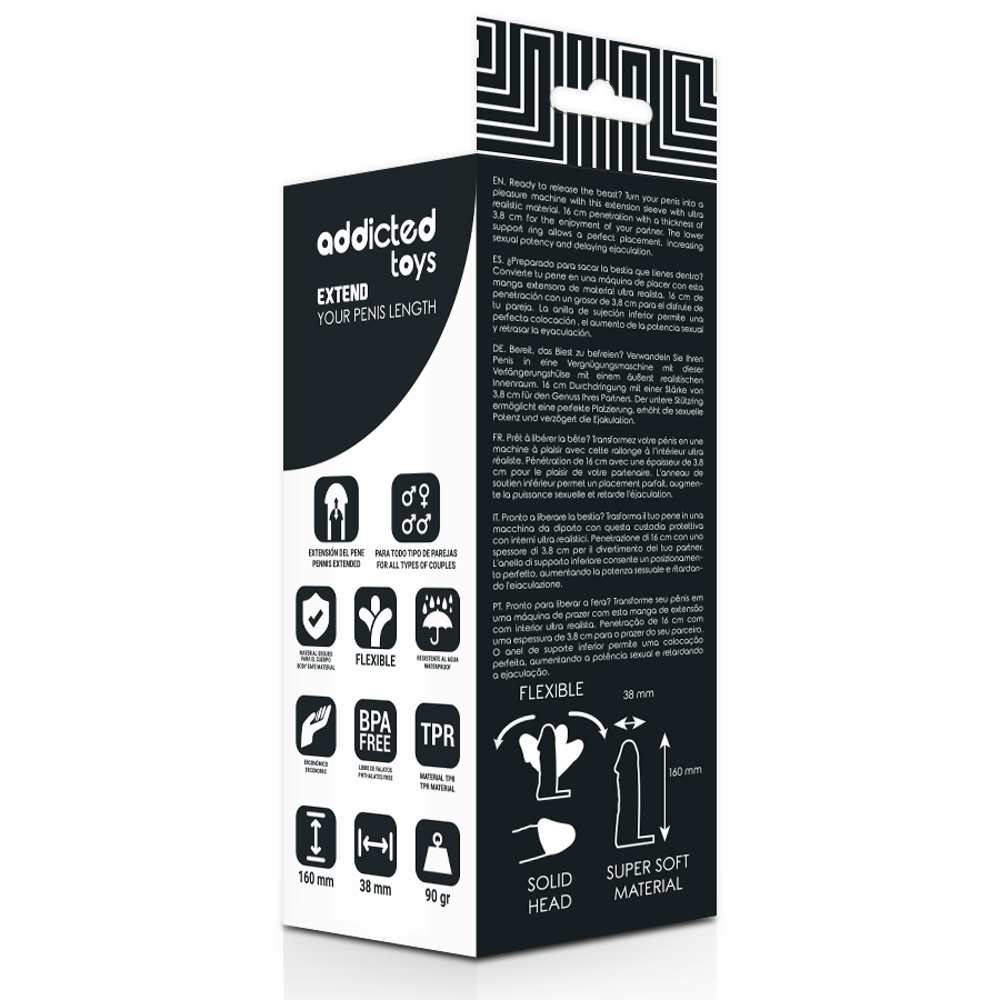 ADDICTED TOYS - ESTENDEM SEU PÊNIS 16 CM - Toys "n" Us