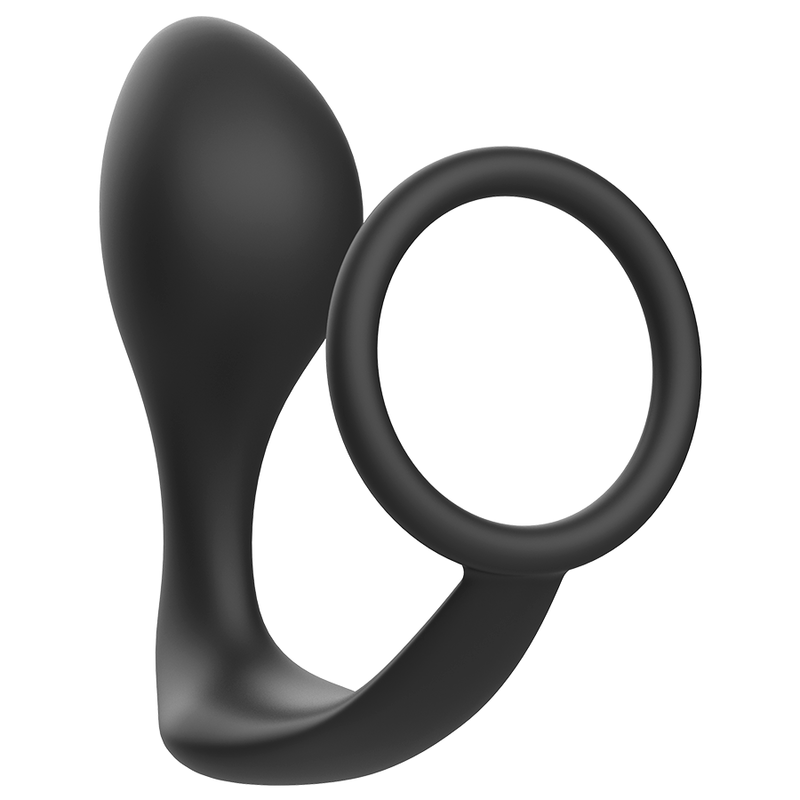 ADDICTED TOYS - PLUG ANAL COM ANEL DE SILICONE PRETO - Toys "n" Us