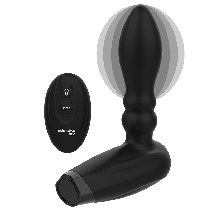 ADDICTED TOYS - PLUGUE DE CONTROLE REMOTO INFLVEL - 10 MODOS DE VIBRAO - Toys "n" Us