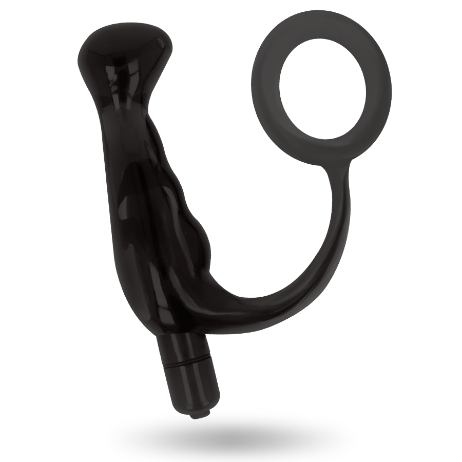 ADDICTED TOYS - VIBRADOR - PROST TICO PRETO 10 CM - Toys "n" Us