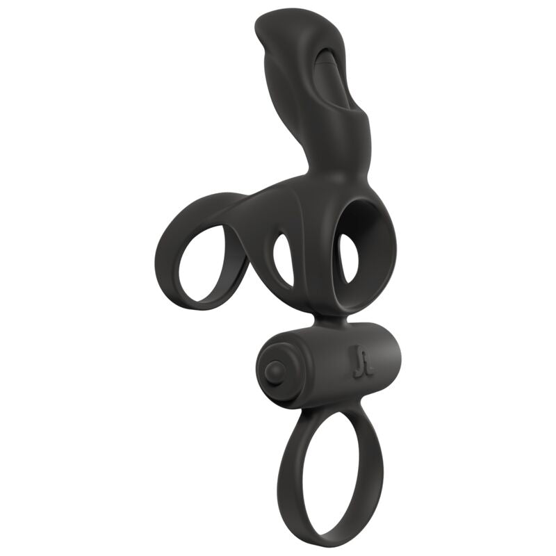 ADRIEN LASTIC - ANEL SPARTACUS E BAINHA PARA PÊNIS COM VIBRADOR - Toys "n" Us