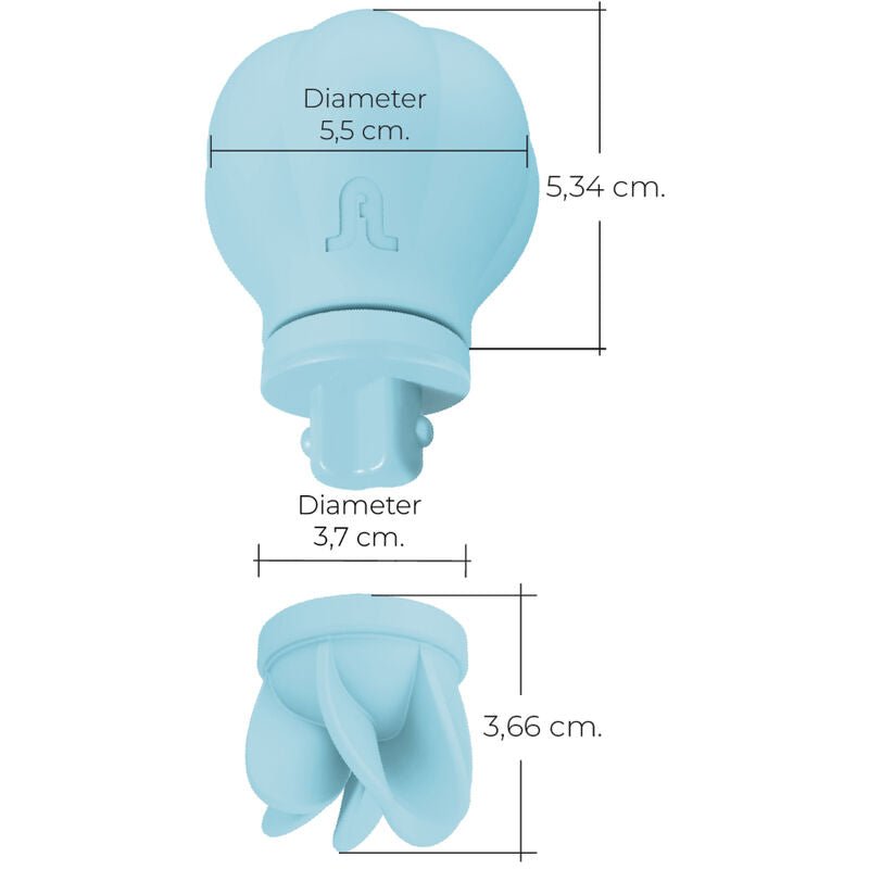 ADRIEN LASTIC - ESTIMULADOR DE CLITÓRIS CARESS AZUL - Toys "n" Us