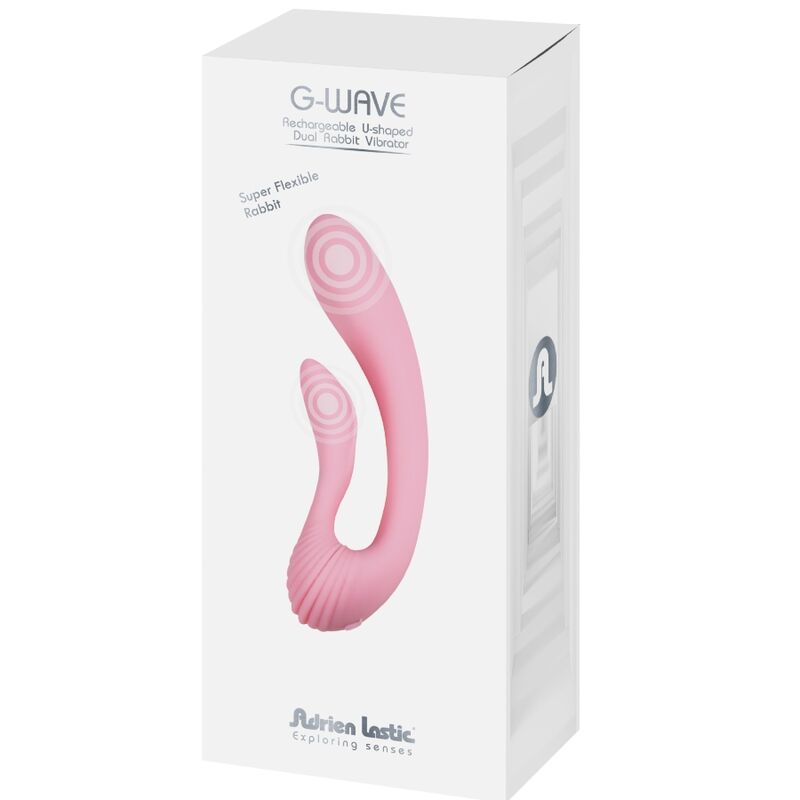 ADRIEN LASTIC - G - WAVE DUAL RABBIT VIBRATOR PINK - Toys "n" Us