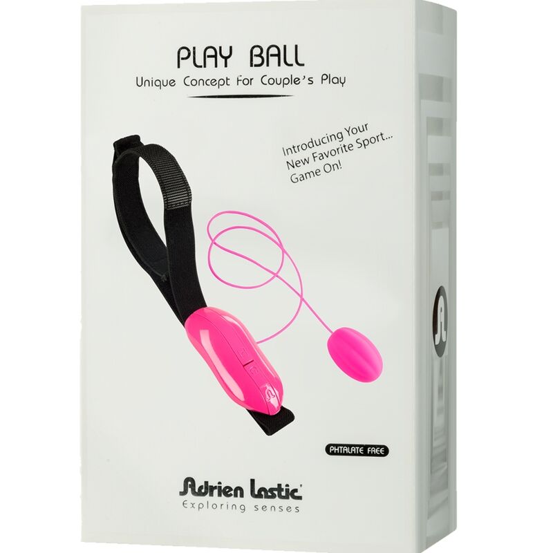ADRIEN LASTIC - PLAY BALL MINI OVO VIBRANTE PARA CASAIS ROSA - Toys "n" Us