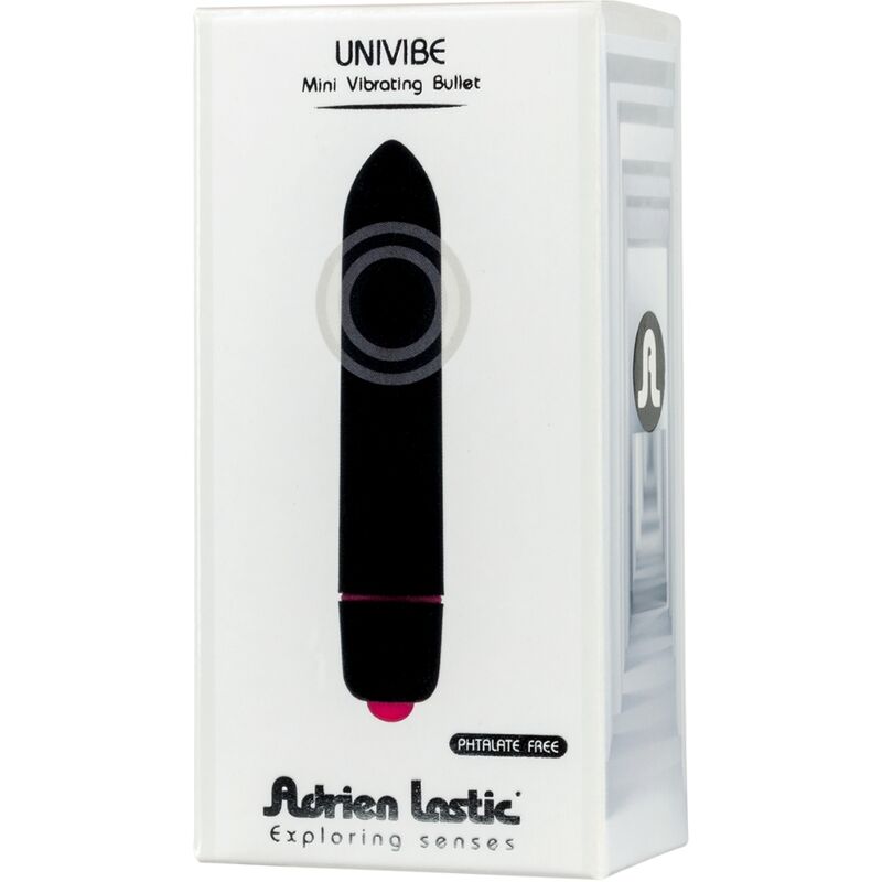 ADRIEN LASTIC - UNIVIBE MINI VIBRATING BULLET BLACK - Toys "n" Us