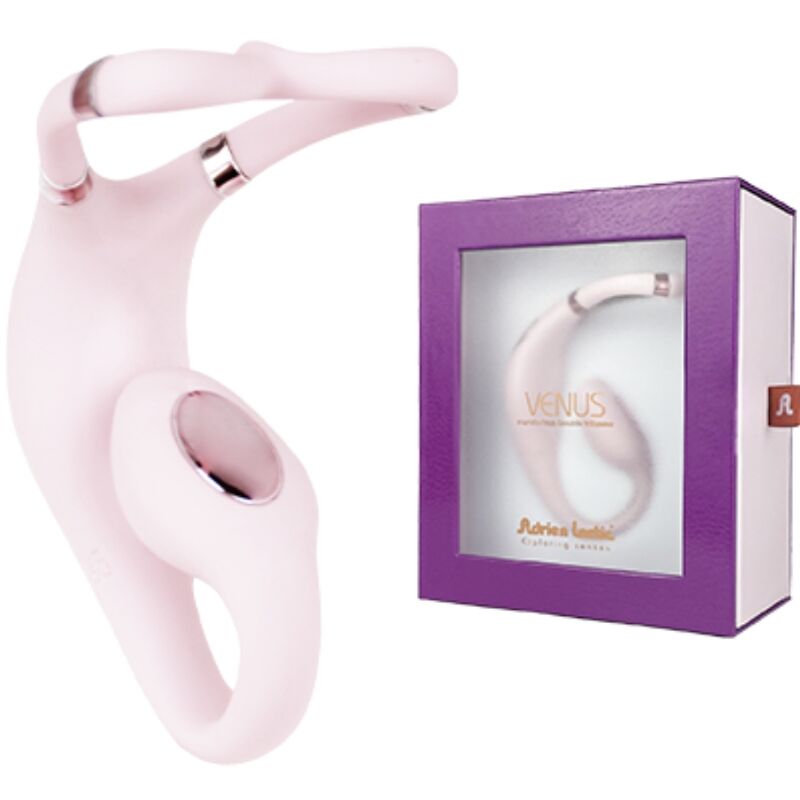 ADRIEN LASTIC - VENUS DOUBLE CLITORIS & G - SPOT STIMULATOR FREE APP PINK - Toys "n" Us