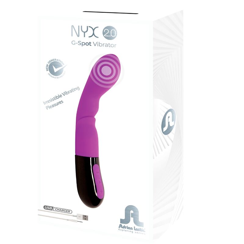 ADRIEN LASTIC - VIBRADOR NYX 2.0 G - SPOT VIOLETA - Toys "n" Us