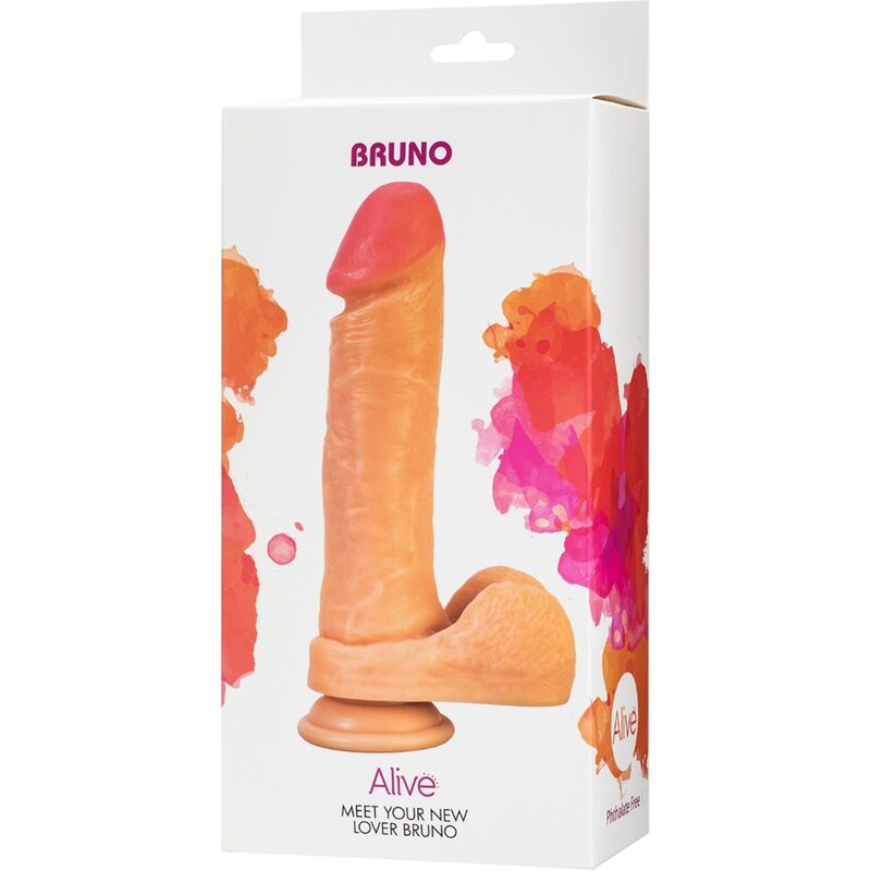 ALIVE - BRUNO PÊNIS REALÍSTICO 22 CM - Toys "n" Us