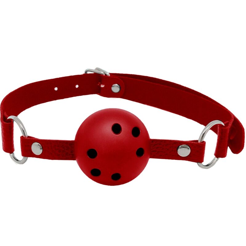ALIVE - DISCRETION GAG RESPIRÁVEL VERMELHO - Toys "n" Us