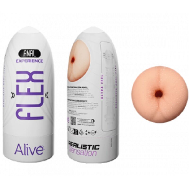 ALIVE - FLEX MASTURBADOR MASCULINO ANAL TAMANHO M - Toys "n" Us