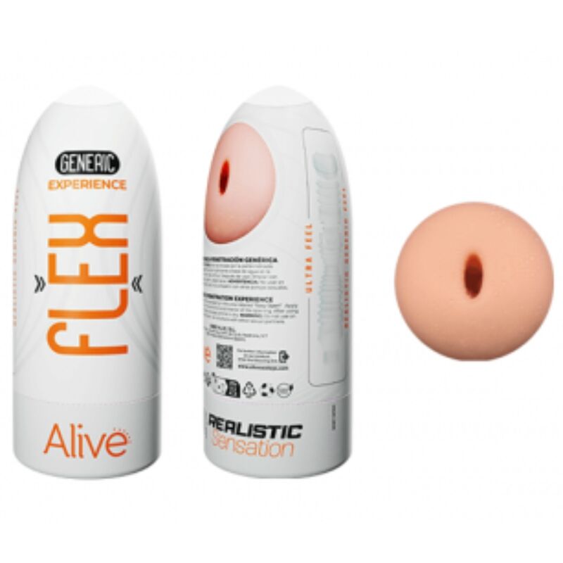 ALIVE - FLEX MASTURBADOR MASCULINO GENÉRICO TAMANHO M - Toys "n" Us