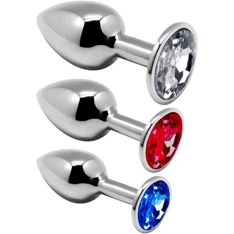 ALIVE - KIT PRAZER ANAL 3 PLUG METAL - Toys "n" Us
