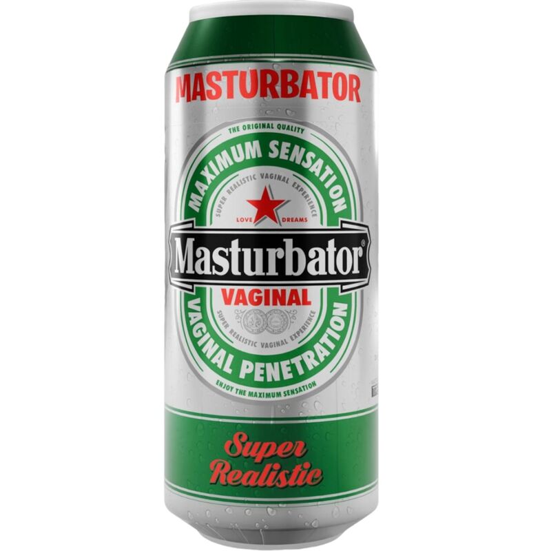 ALIVE - MALE MASTURBATOR VAGINA BEER CAN - Toys "n" Us