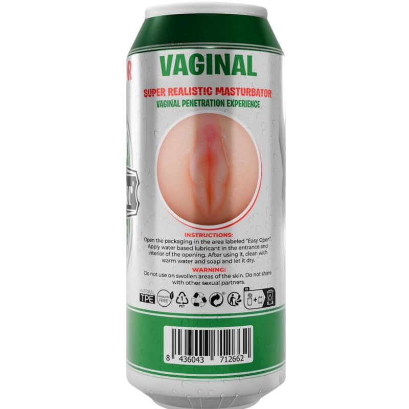 ALIVE - MALE MASTURBATOR VAGINA BEER CAN - Toys "n" Us