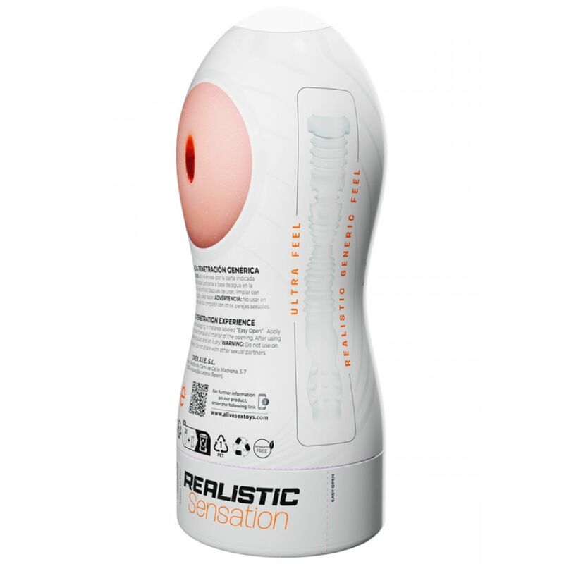 ALIVE - MAXI FLEX MASTURBADOR MASCULINO GENÉRICO TAMANHO L - Toys "n" Us