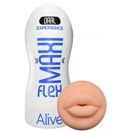 ALIVE - MAXI FLEX MASTURBADOR MASCULINO ORAL TAMANHO L - Toys "n" Us