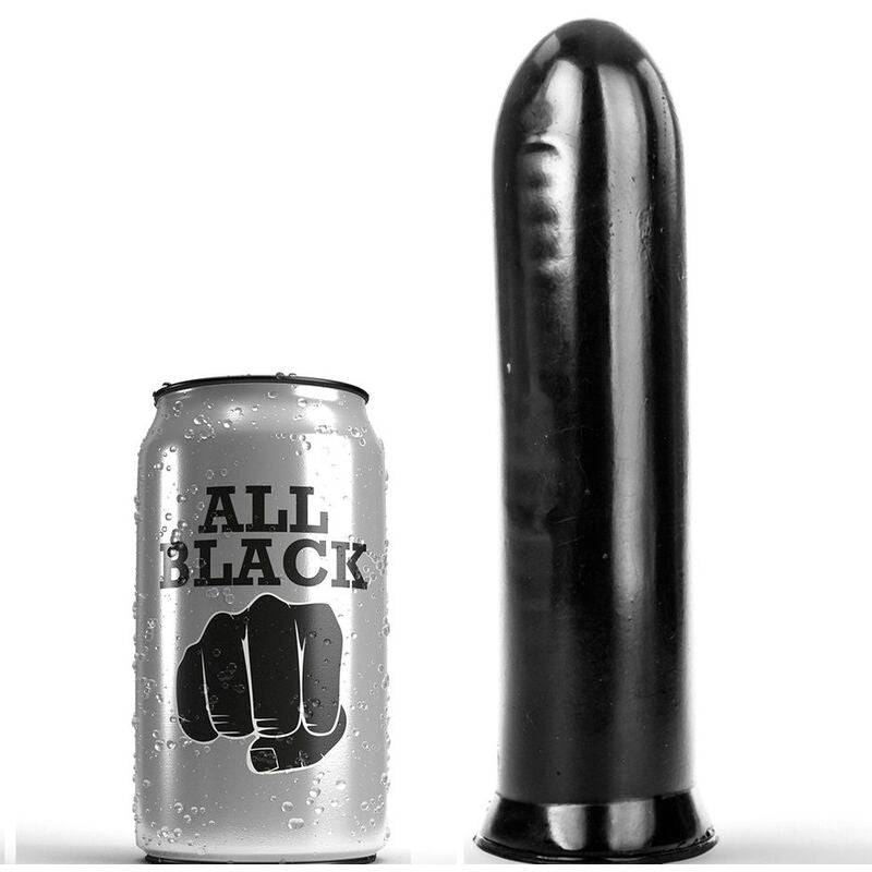 ALL BLACK - DILDO PRETO 19 CM - Toys "n" Us