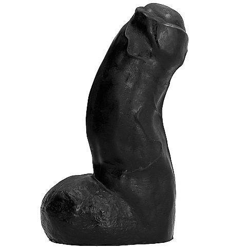 ALL BLACK - DONG REALISTA PRETO 17 CM - Toys "n" Us