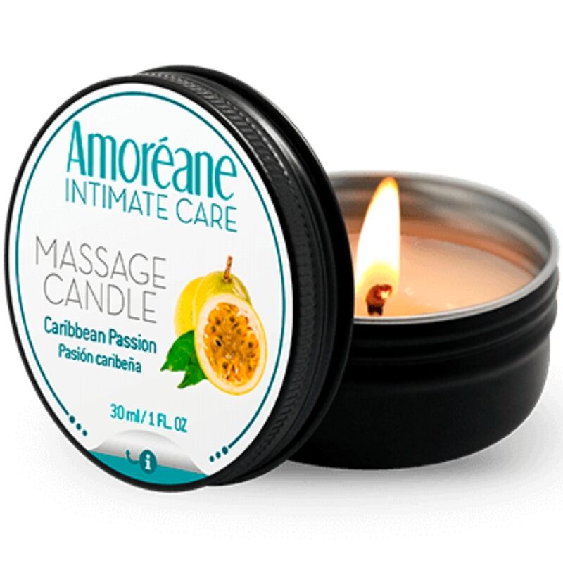 AMOREANE - VELA DE MASSAGEM PAIXÃO CARIBE 30 ML - Toys "n" Us