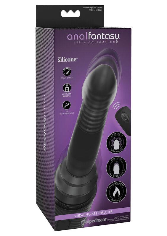 ANAL FANTASY ELITE COLLECTION - ANAL UP & DOWN VIBRADOR E EFEITO DE CALOR - Toys "n" Us