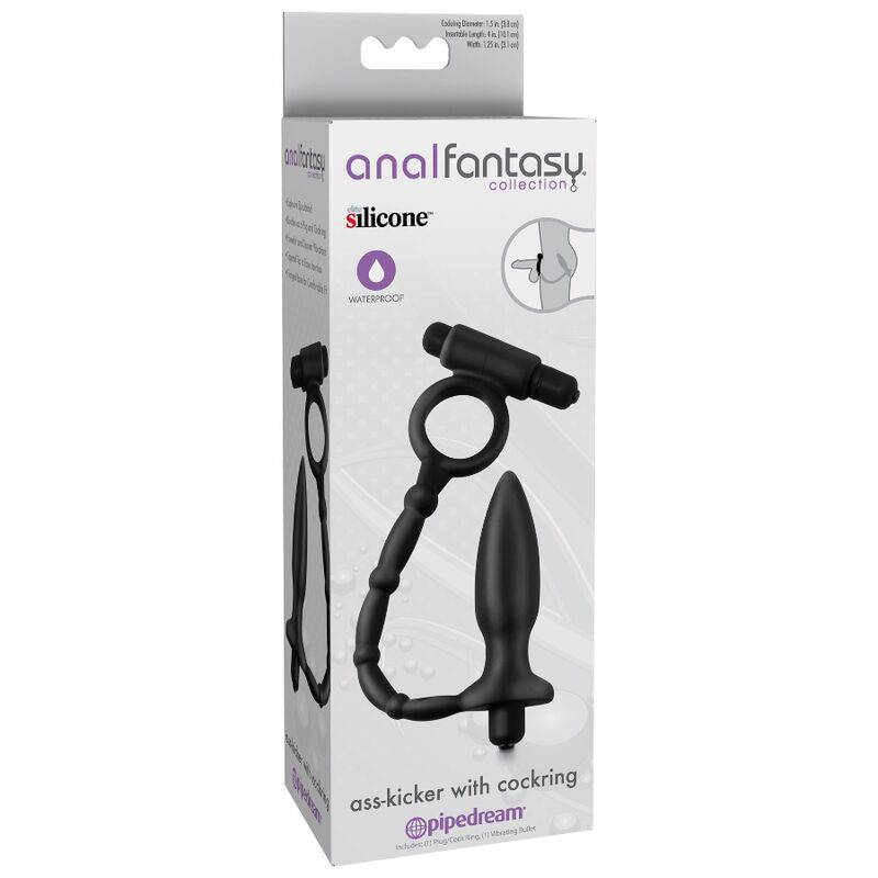 ANAL FANTASY - MINI ESTIMULADOR ANAL COM ANEL E BALA VIBRANTE - Toys "n" Us