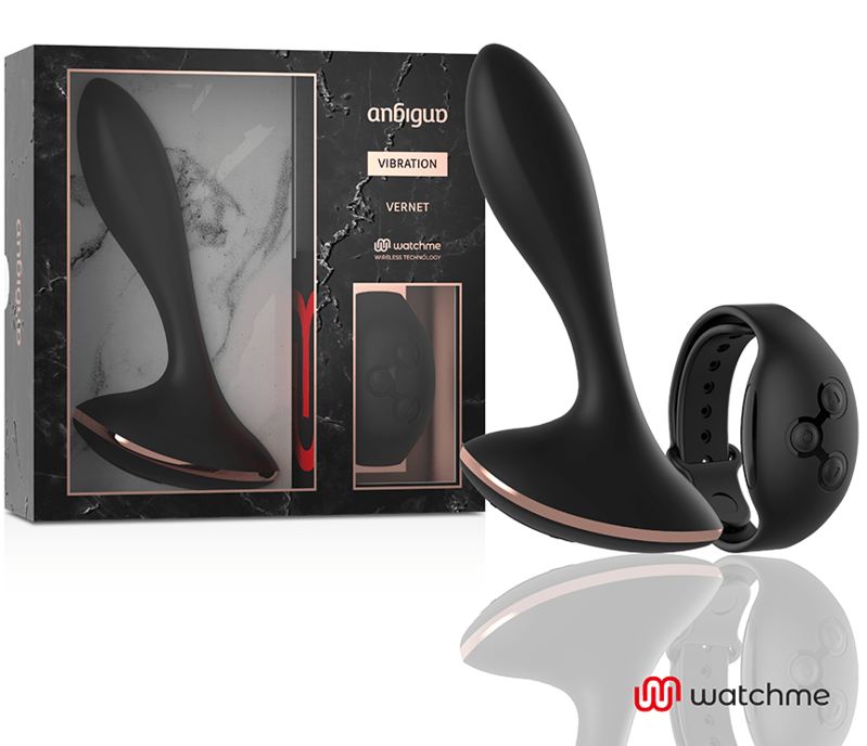 ANBIGUO - WATCHME CONTROLE REMOTO VIBRADOR ANAL PLUG VERNET - Toys "n" Us