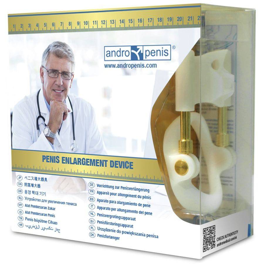 ANDROPENIS - EXTENSOR DE PÉNIS DOURADO - Toys "n" Us