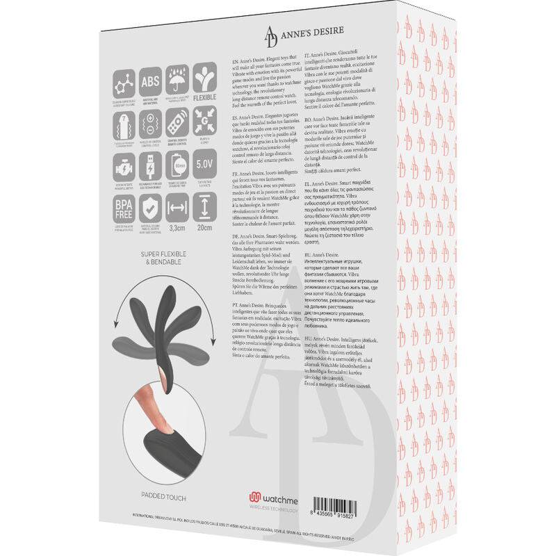 ANNE'S DESIRE - CURVE TECNOLOGIA DE CONTROLE REMOTO A WATCHME PRETO / OURO - Toys "n" Us