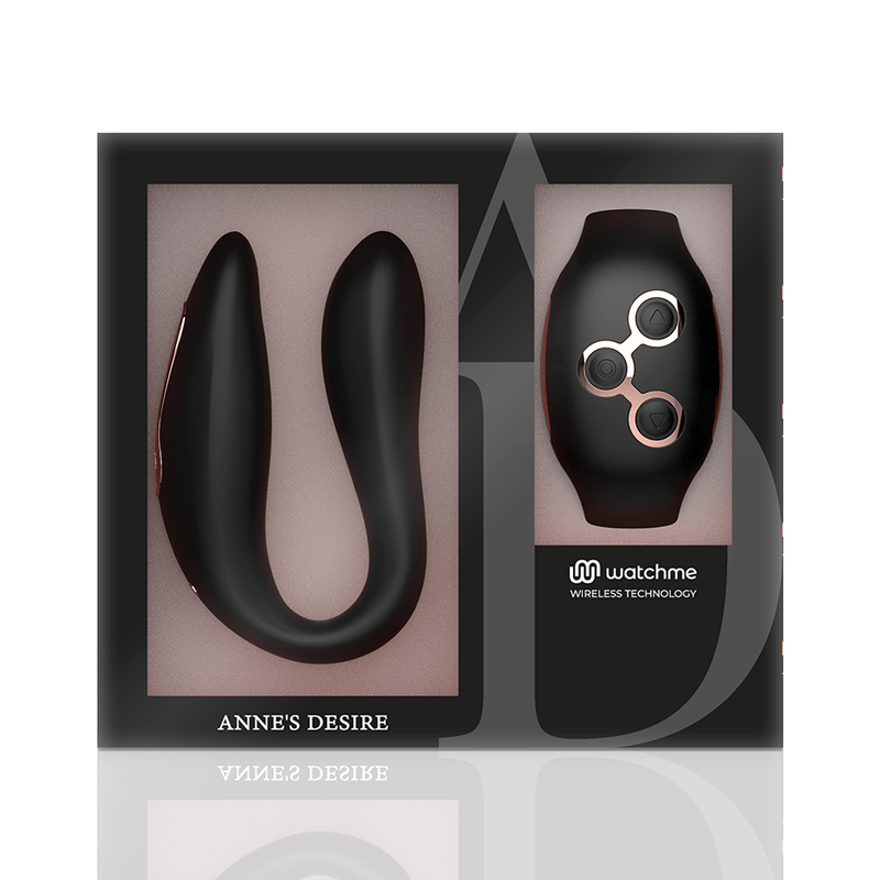 ANNE'S DESIRE - DUAL PLEASURE TECNOLOG A WATCHME PRETO/OURO - Toys "n" Us