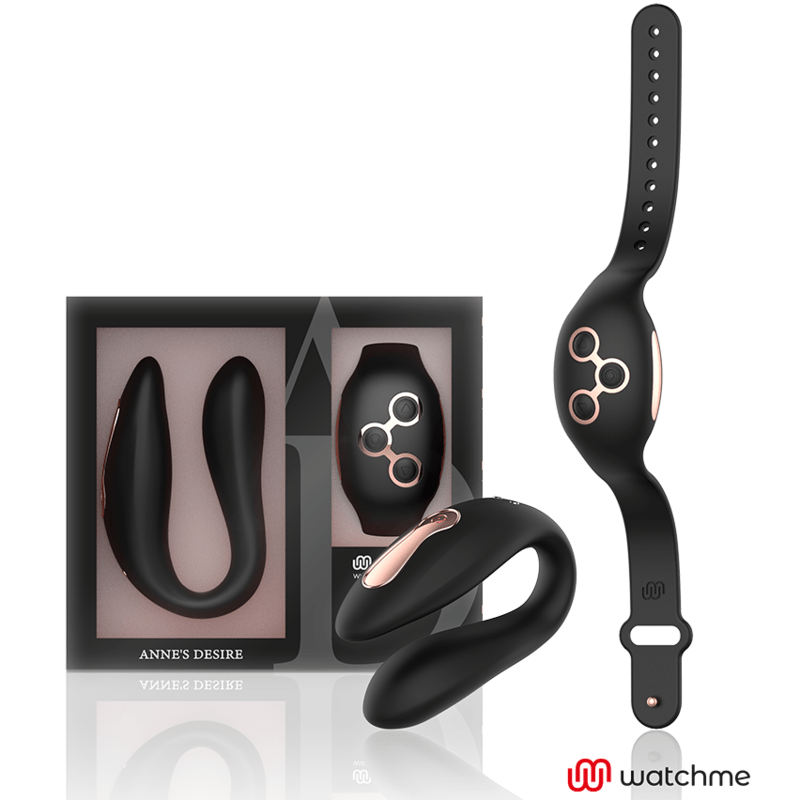 ANNE'S DESIRE - DUAL PLEASURE TECNOLOG A WATCHME PRETO/OURO - Toys "n" Us