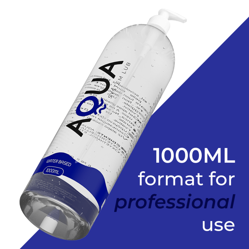 AQUA QUALITY - WATER BASED LUBRICANT 1000 ML - Toys "n" Us