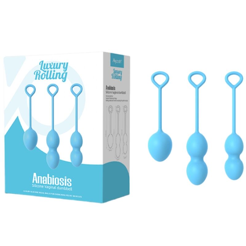 ARMONY - ANABIOSIS VAGINAL DUMBBELL 3 LEVELS BLUE - Toys "n" Us