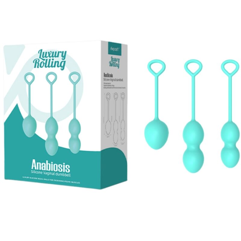 ARMONY - ANABIOSIS VAGINAL DUMBBELL 3 LEVELS GREEN - Toys "n" Us