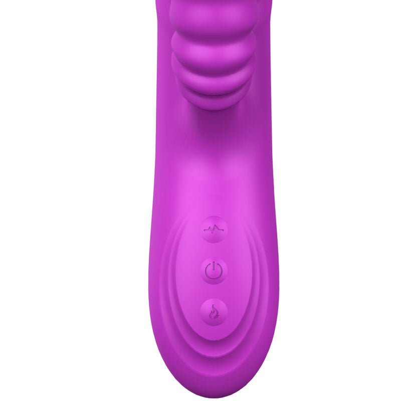 ARMONY - ANGELIA MULTIFUNCTION VIBRATOR WITH STIMULATING TONGUE VIOLET HEAT EFFECT - Toys "n" Us