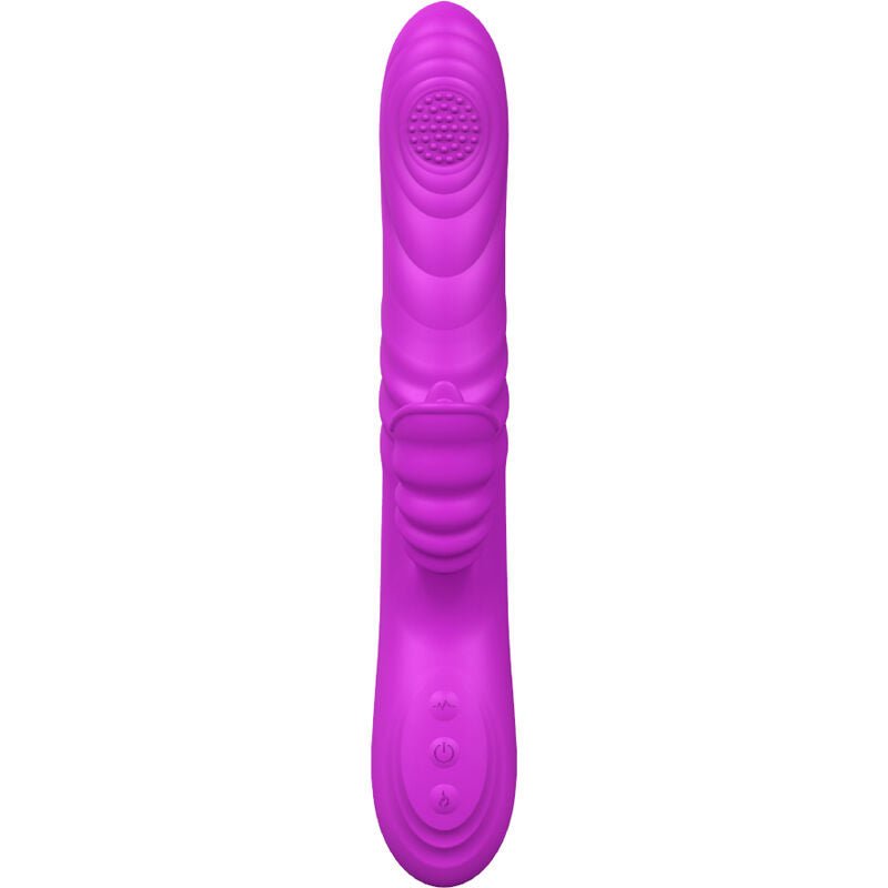 ARMONY - ANGELIA MULTIFUNCTION VIBRATOR WITH STIMULATING TONGUE VIOLET HEAT EFFECT - Toys "n" Us