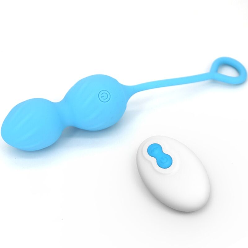 ARMONY - BLOSSOMS VAGINAL DUMBBELL VIBRATION REMOTE CONTROL 10 VIBRATIONS BLUE - Toys "n" Us