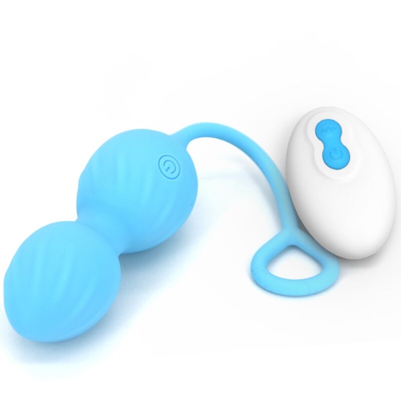 ARMONY - BLOSSOMS VAGINAL DUMBBELL VIBRATION REMOTE CONTROL 10 VIBRATIONS BLUE - Toys "n" Us