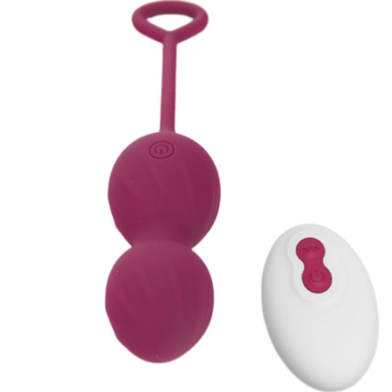 ARMONY - BLOSSOMS VAGINAL DUMBBELL VIBRATION REMOTE CONTROL 10 VIBRATIONS DARK RED - Toys "n" Us