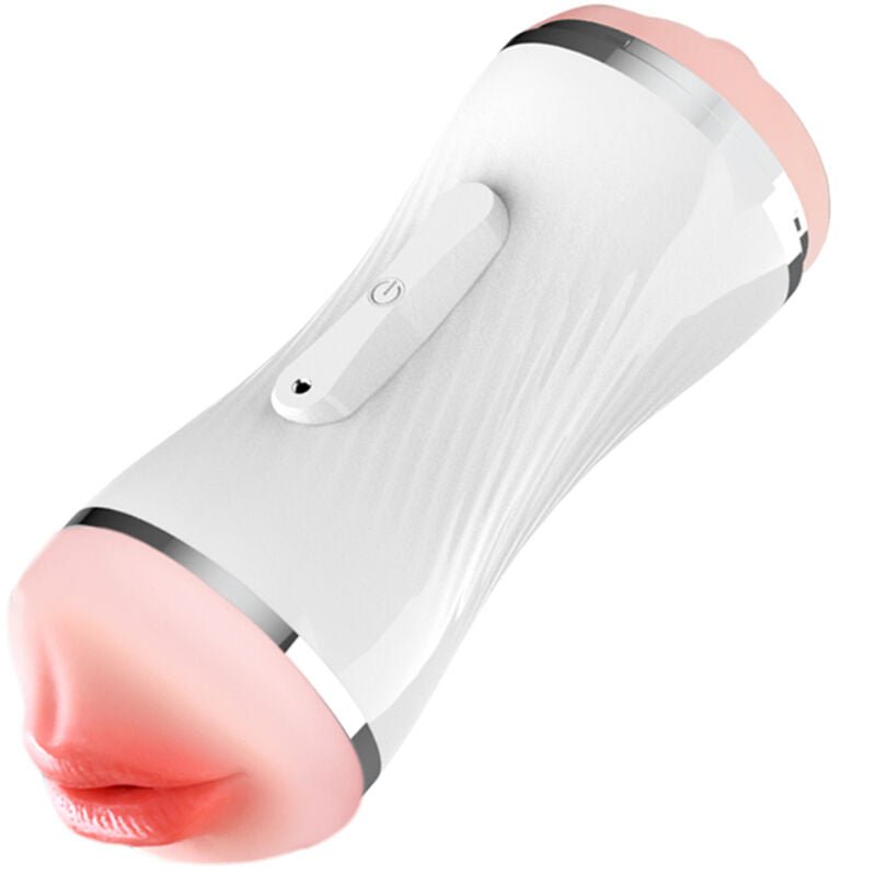 ARMONY - DOUBLE VAGINA & MOUTH VIBRATOR MASTURBATOR WHITE - Toys "n" Us