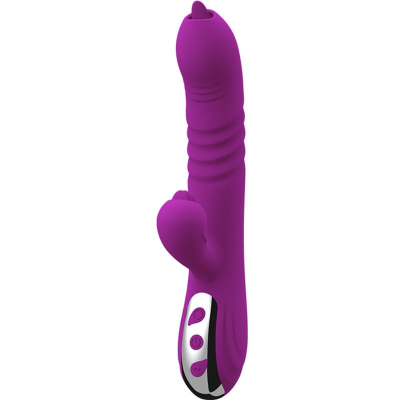 ARMONY - FAIRY MULTIFUNCTION VIBRATOR DOUBLE TONGUE VIOLET HEAT EFFECT - Toys "n" Us