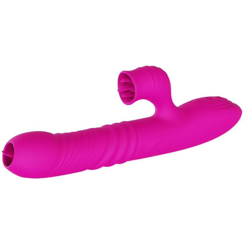 ARMONY - FANNY MULTIFUNCTION DOUBLE TONGUE VIBRATOR FUCHSIA HEAT EFFECT - Toys "n" Us