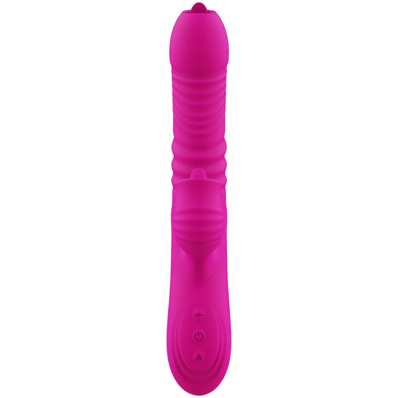 ARMONY - FANNY MULTIFUNCTION DOUBLE TONGUE VIBRATOR FUCHSIA HEAT EFFECT - Toys "n" Us